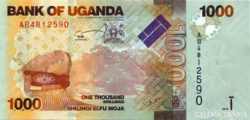 Uganda 1000 shilling 2010 Unc