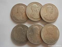 1930. évi ezüst 5 pengő 6 db