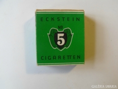 ECKSTEIN No 5 -régi német cigarettadoboz II.V.h.          