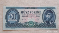 20 Forint 1962. évi T 2-3 tartású