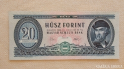 1969. évi 20 Forint T1 tartású