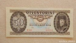 1986. évi 50 Forint UNC tartású