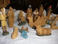Csodaszép, antik betlehemes figurák