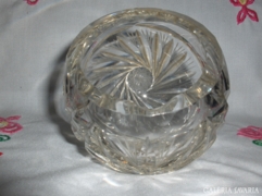 Ólom kristály hamutál - gömb formájú