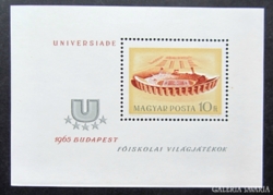 Universiade, 1965 - Blokk 