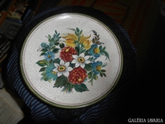 Gmunden kézi festésű fali tányér
