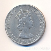 Bermuda one crown 1964 ezüst