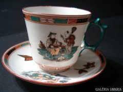 Antik F&M csésze az 1850-es évekből 