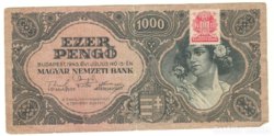 1945 - 1 000 pengő bélyeges