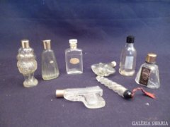X942 E2 Antik parfümös üveg gyüjtemény 8 db