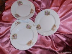 Négy jelenetes porcelán lapos tányér
