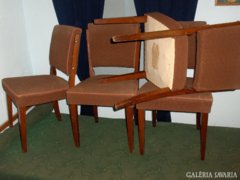 Régi párnázott szék - 4 db - együtt eladó