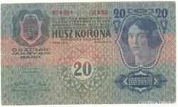1913 - 20 korona I. kiadás
