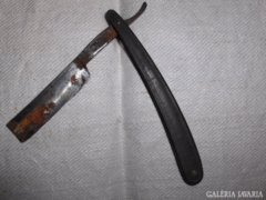 Antik borotva kés-borbély szerszám-Frank Revitt 