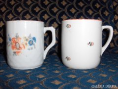 Régi porcelán teás csésze -2 db - gyűjtőknek