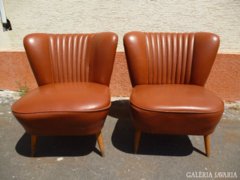 Y923 R2 Retro barna design fotel fotelpár