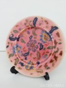 Zsolnay rózsaszín tányér