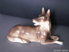 Porcelán kutya figura (nagy)
