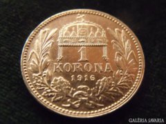 1 Korona - 1916 Ritka, ismeretlen példányszám