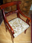 Eklektikus szék pár(bieder,szecesszió)