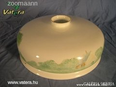 Antik nagyméretű tejfehér lámpa búra