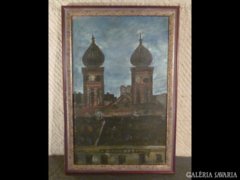 1828 T3 Rózsahegyi Jenő: Zsinagóga tornyai