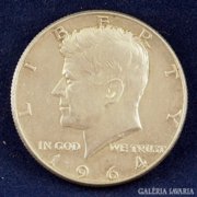 Half Dollar 1964 ezüst