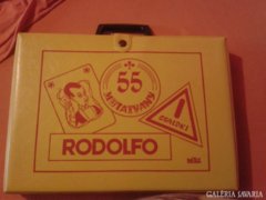 Rodolfo 55 mutatvány retro bűvész játék 