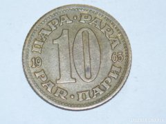 10 Para -1965. Jugoszlávia