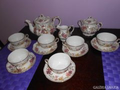 Zsolnay  6 személyes Pillangos teás/kávés készlet(Vadon