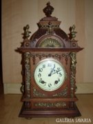 Gyönyörű Lenzkirch asztali óra 1889 ből!!!