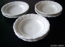 Zsolnay tányérok 6 db mély-lapos teríték