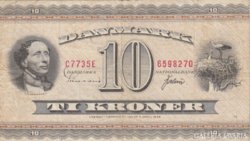 AtillaPa Dánia 10 kroner 1936