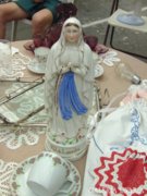 Porcelán Mária szobor