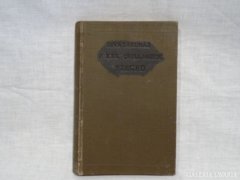 4104 J4 Antik házikönyvelés noteszban 1924