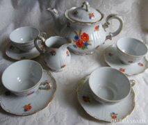 Zsolnay barokkos teás készlet!!! 