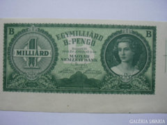 1 Milliárd B.-Pengő 1946