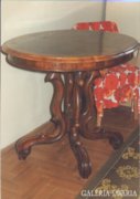 XV. Lajos stilusú ovál asztal