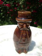 Barna mázas - ember - váza