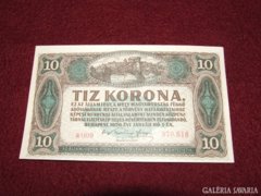 10 korona 1920. 1.db unc Bomba áron!!!