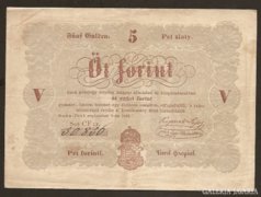 5 Forint 1848 csokibarna