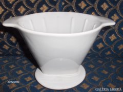 Régi porcelán teaszűrő - makulátlan