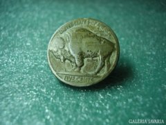5 Cent Indiánfejes-Bölényes USA Five Cents