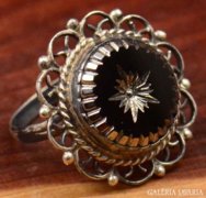 Régi mexikói ezüst gyűrű