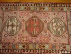 Antik,magyar, kézi csomózású szőnyeg