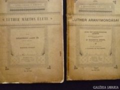  A "LUTHER-TÁRSASÁG" kiadványai, 1900; 1903;