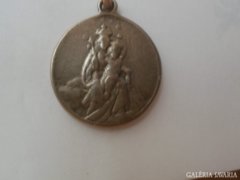 Antik ezüst medál