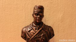 II.világháborus   SS páncélos bronz szobor