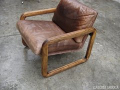 retro ROSENTHAL bőr  fotel
