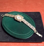 Art deco  ezüst női óra